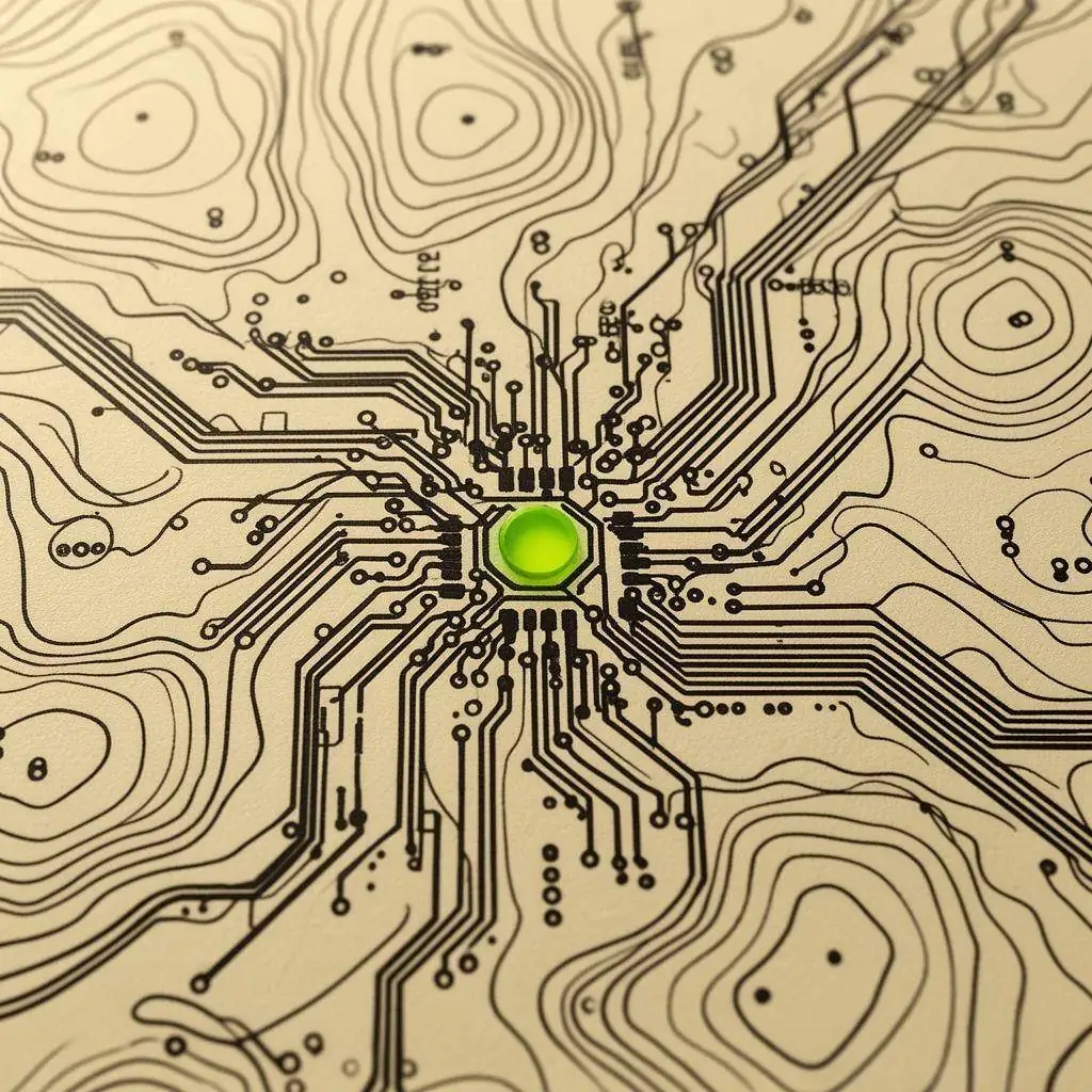 Schematic illustration of Krutash signal fabric